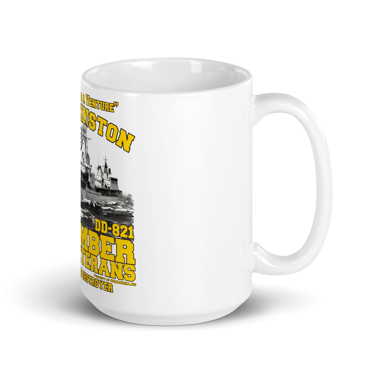 USS Johnston DD-821 mug