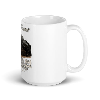 UP 844 Steam Locomotive mug,