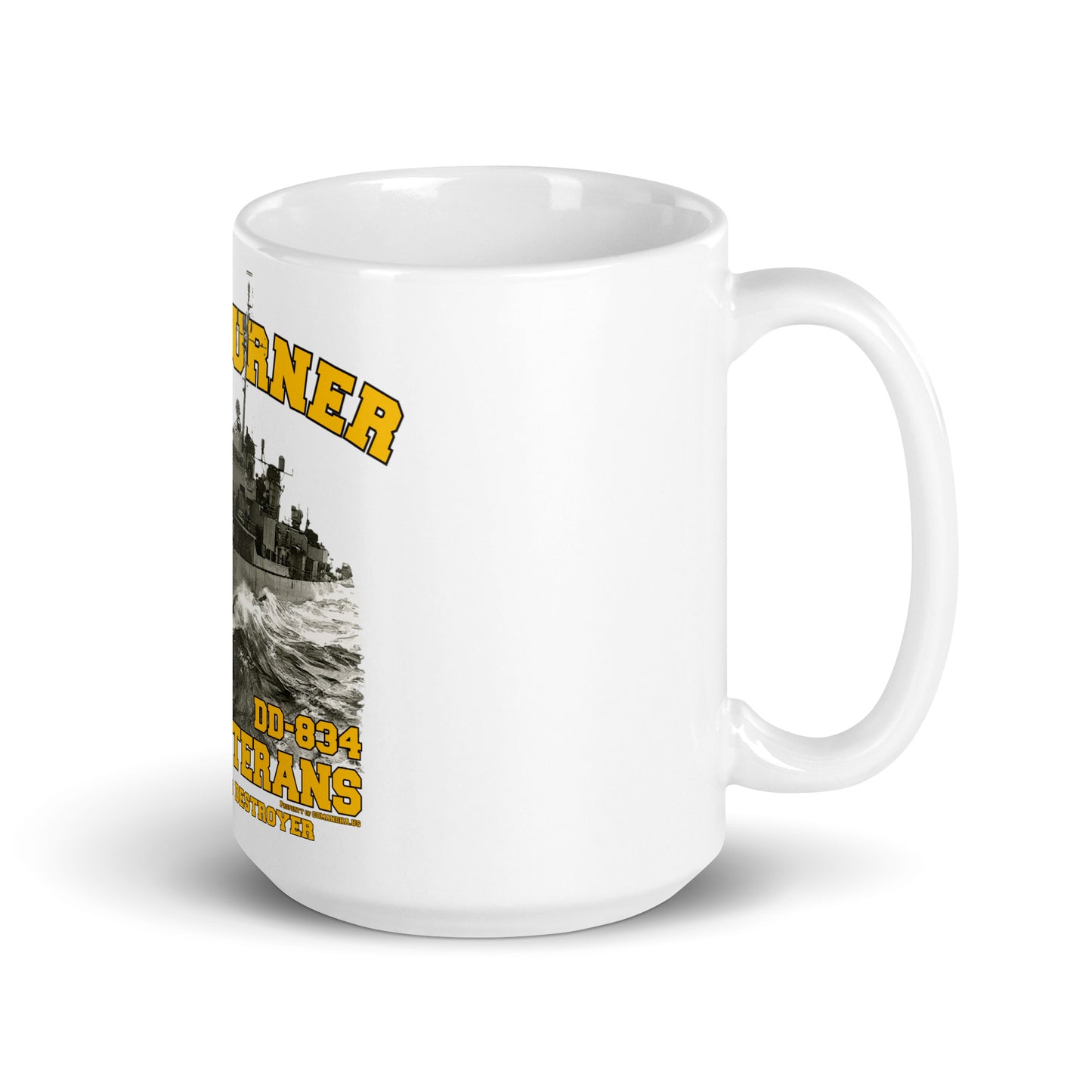 USS Turner DD-834 Destroyer mug