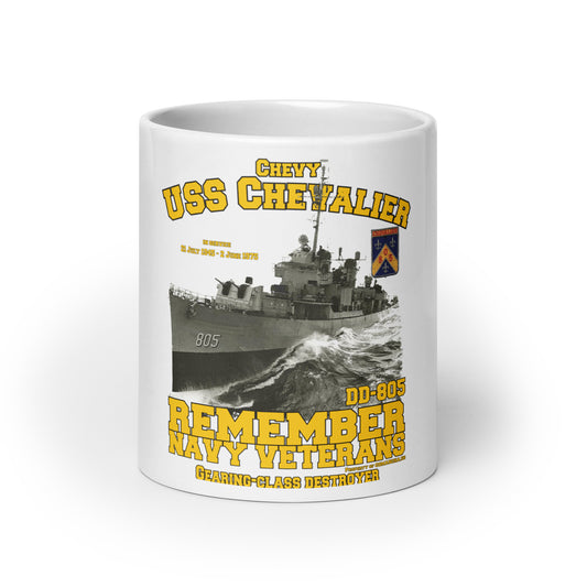 USS Chevalier DD-805 Destroyer mug