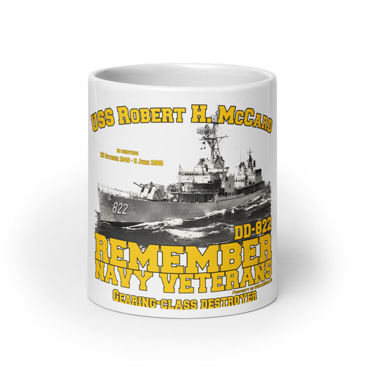 USS Robert H. McCard DD-822 Destroyer mug