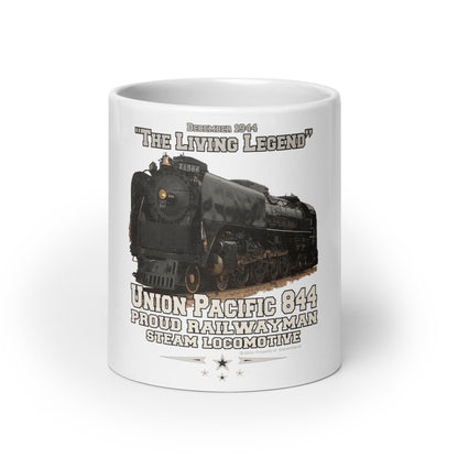 UP 844 Steam Locomotive mug,