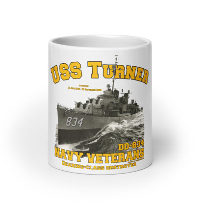 USS Turner DD-834 Destroyer mug