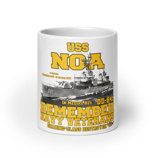 USS Noa DD-841 Destroyer mug