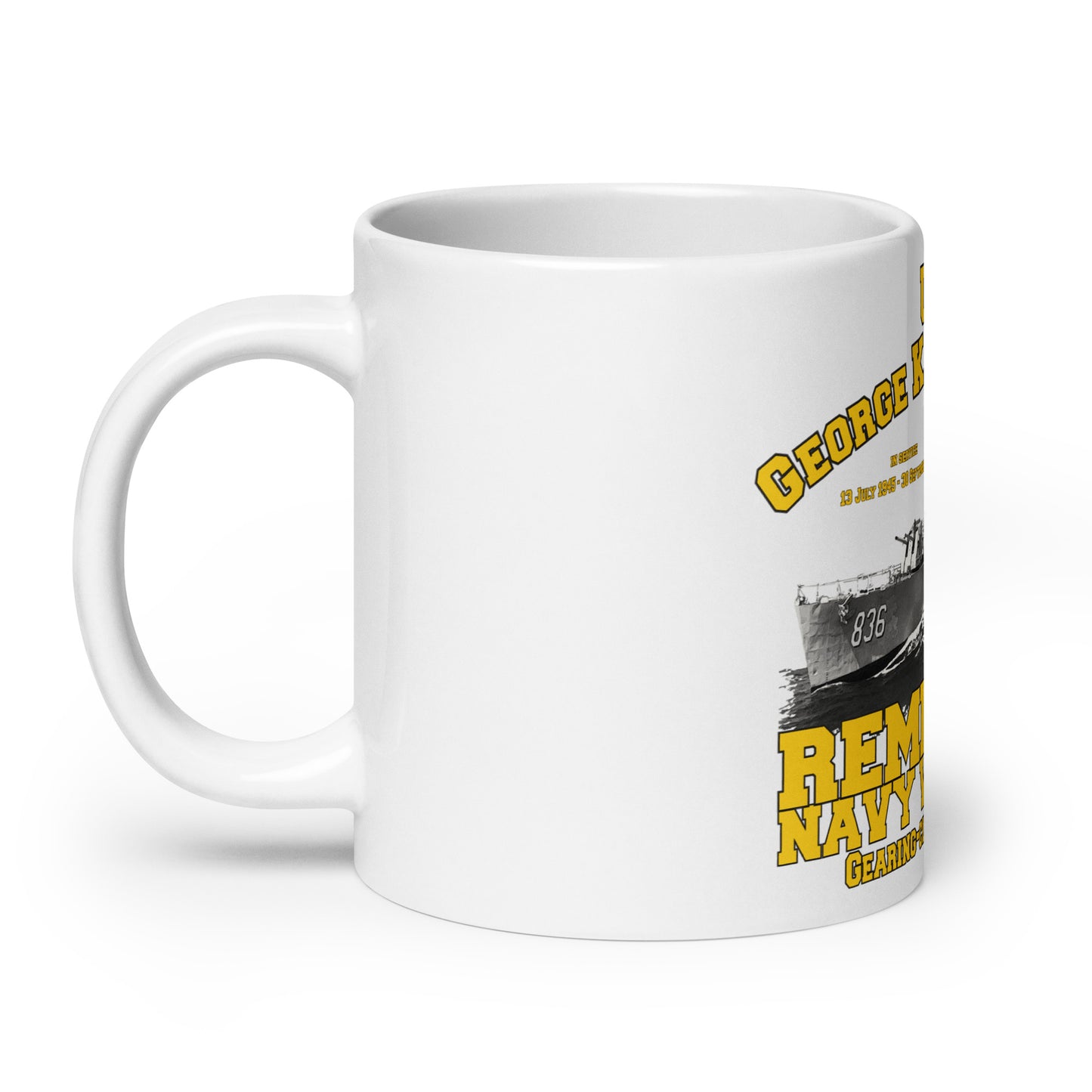 USS George K. MacKenzie DD-836 mug