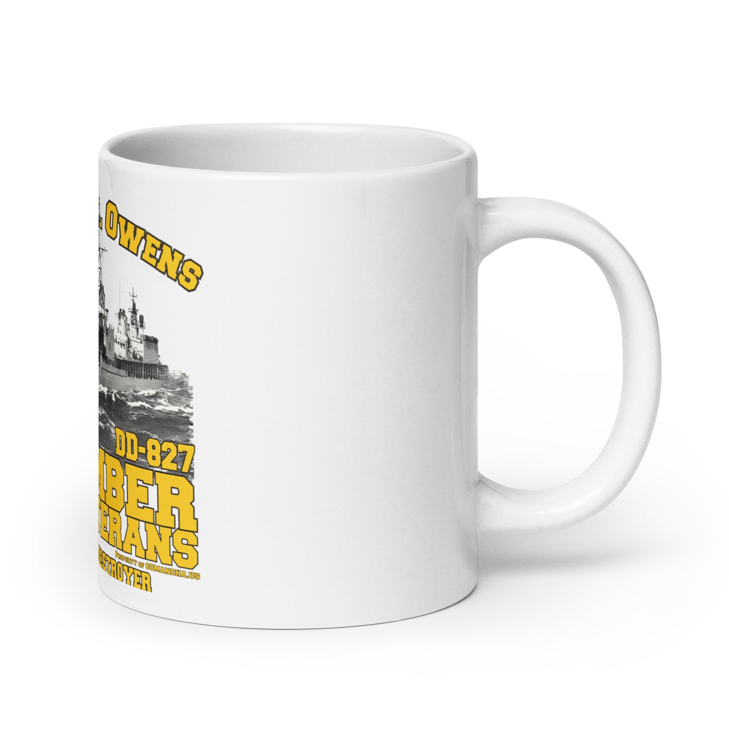 USS Robert A. Owens DD-827 Destroyer mug,