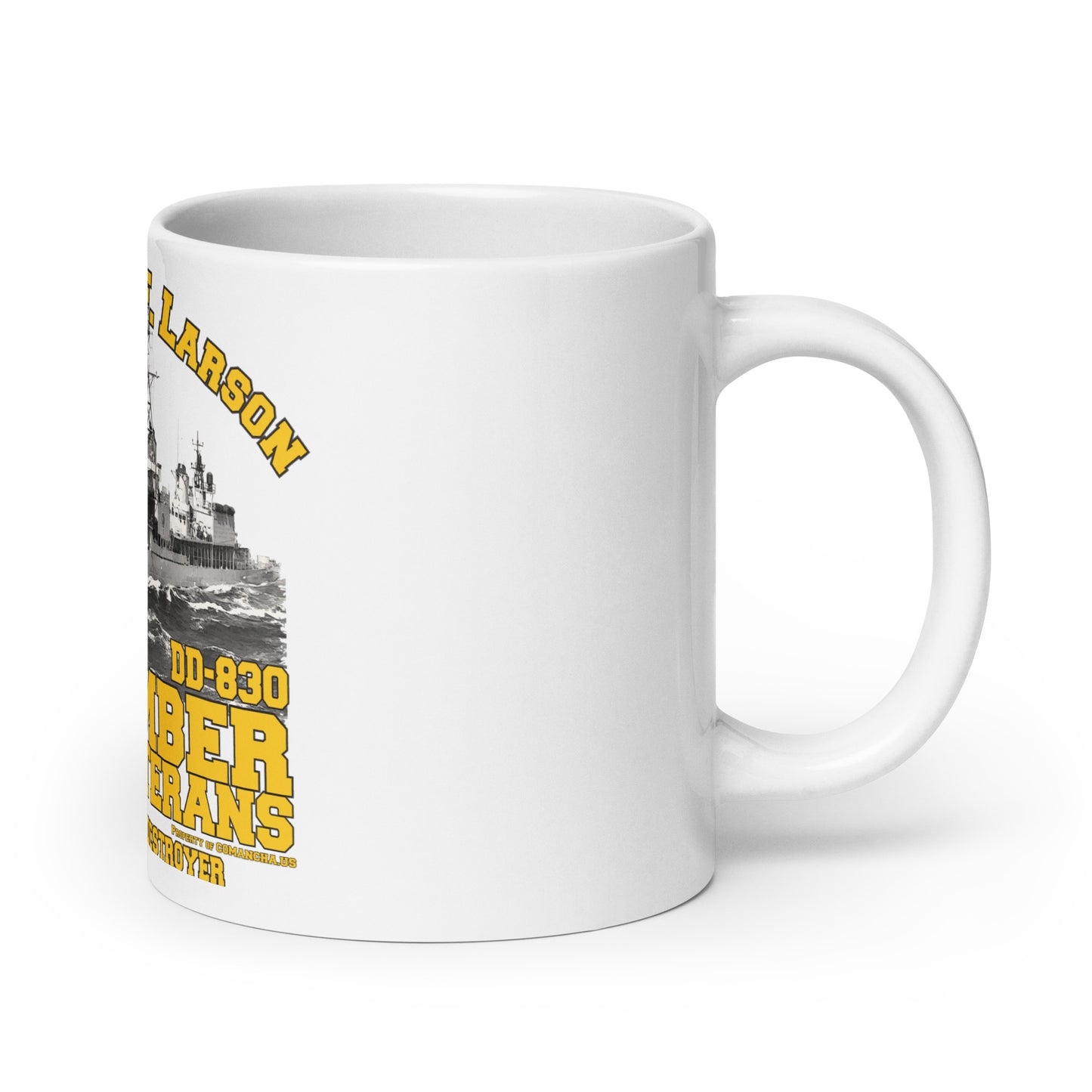 USS Everett F. Larson DD-830 mug