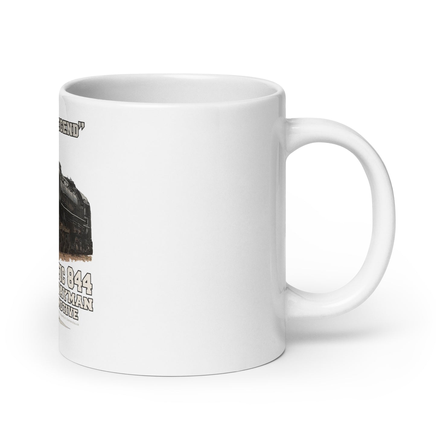 UP 844 Steam Locomotive mug,