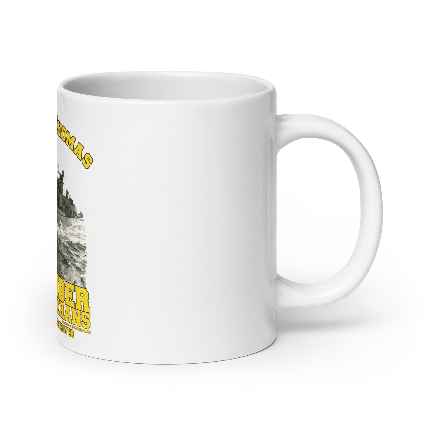 USS Herbert J. Thomas DD-833 mug,