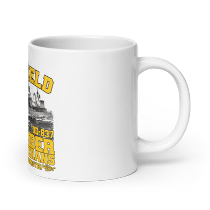 USS Sarsfield DD-837 mug,