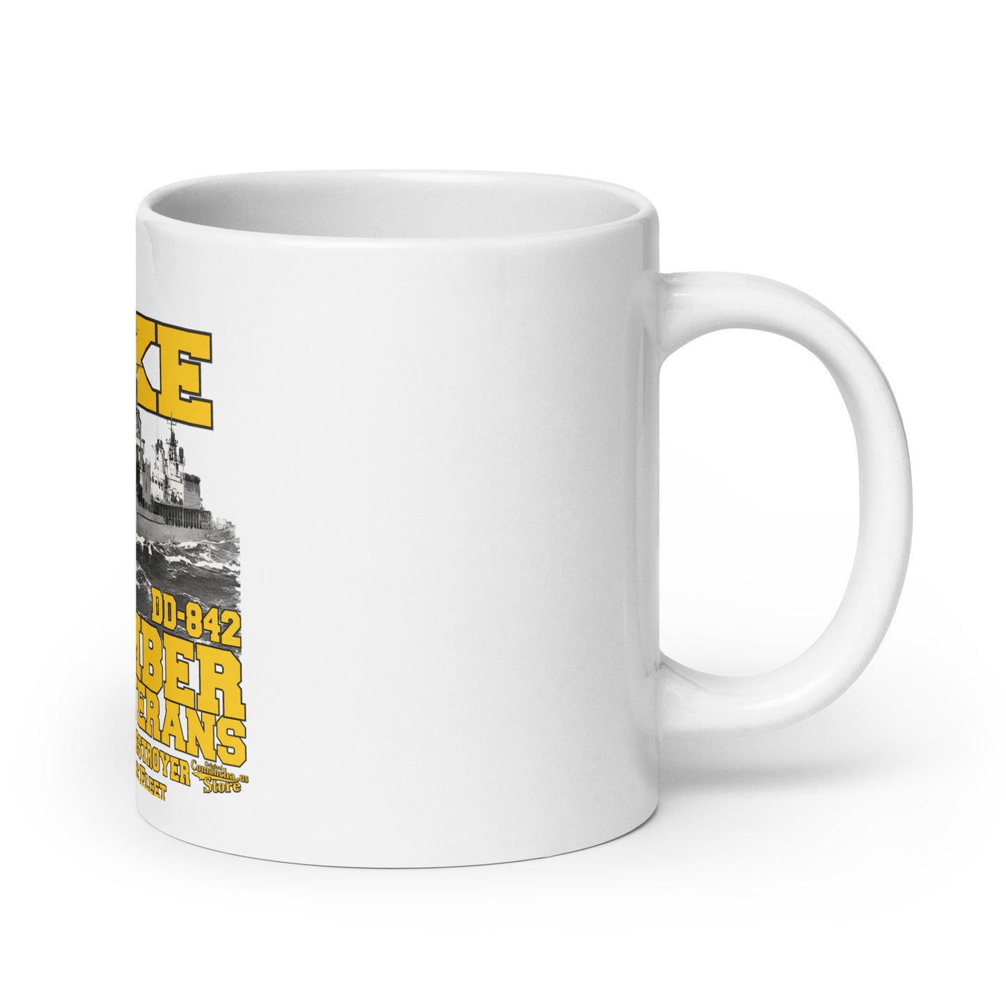 USS Fiske DD-842 Destroyer mug,